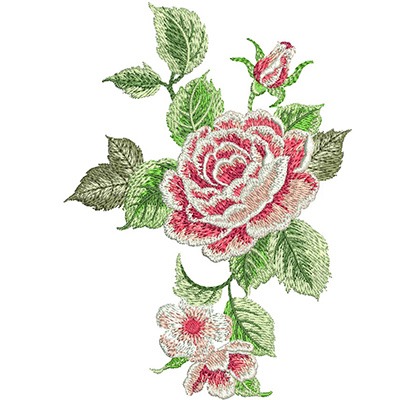 Matriz de matriz Matriz De Bordado Rosas 15